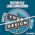 convert your logo to a vector file