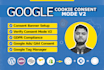 setup google consent mode v2