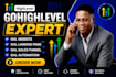 gohighlevel expert go highlevel sales funnel go high level website, landing page