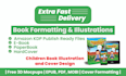 do children book interior design and formatting for KDP ingramspark lulu