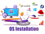 do os installation windows, redhat, centos, fedora, kali, suse, ubuntu