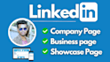 create linkedin business page