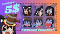 make static twitch emotes
