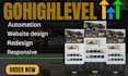 gohighlevel expert go high level website, ghl, landing page automation