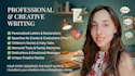 write creative content, personalized stories and emotional texts