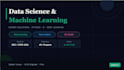 do data science project and machine learning project