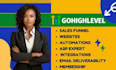 gohighlevel sales funnel, gohighlevel landing page, gohighlevel website