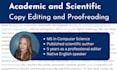 copy edit and proofread research papers and journal articles