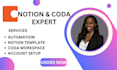 create your complete notion workflow for all your needs