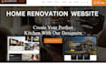 design home renovation website home improvement website construction website