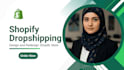 design homepage, product page of your shopify dropshipping website