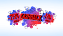 create explosion banner sticker with your discounts