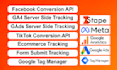 setup meta conversion API with stape, ga4, google ads server side tracking, gtm