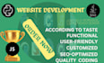 develop functional and user friendly website with python, java, javascript