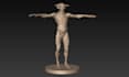 convert 2d image to 3dmodel, sculpt3d creature, miniature, 3d printing toys stl