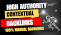 build dofollow contextual SEO high authority backlinks link building for ranking
