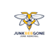design particular relaxation junk removal logo