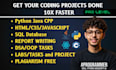 do c cpp java python sql database html programming project assignment developer