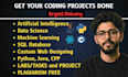 do c cpp java python sql database html programming project assignment developer