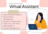 be your personal administrative virtual assistant