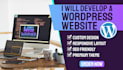 develop a wordpress website