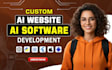build ai driven software, chatbots fullstack websites and ai powered websites