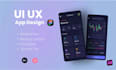 create a modern UI UX redesign mobile app