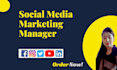 do your social media marketing manager