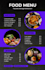 design eyecatching restaurant menu , food manu