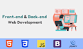 create responsive website using HTML, CSS, js and bootstrap