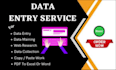do data entry, web research ,excel, word and powerpoint files ,copy paste
