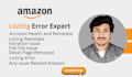 fix amazon listing error, listing issue, variation issue, account health issue