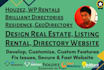 customize houzez, wp rentals, residence, geodirectory, brilliant directory theme
