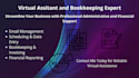 be your virtual assistant and bookkeeping specialist