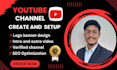 do professional youtube channel create and setup for monetization success
