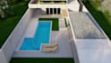 design your backyard landscape, garden, pool, patio, deck as landscape architect