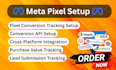 setup meta pixel, pinterest, snapchat, tiktok, linkedin conversion API by GTM