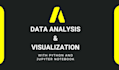 do data visualization using python and jupyter notebook