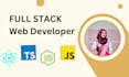 create a fullstack app using reactjs expressjs and nodejs