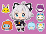 create a vector cute cartoon character and mascot