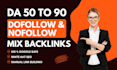 provide high authority white hat manual SEO backlinks