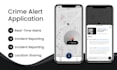 create a crime alert, emergency app like citizen