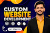be your full stack web developer to build fast, modern websites and web apps
