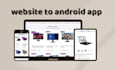 convert your website into a professional android mobile app