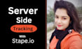 do server side tracking with stape via GTM
