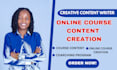 create kajabi online course curriculum, lesson plan workbook and training manual
