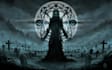 create dark art illustrations in pen and ink