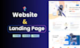 do figma website , landing page ui , figma ui ux , uiux