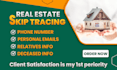 do skip tracing for real estate, llc skip tracing