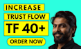 increase majestic trust flow tf 40 plus increase da dr ur